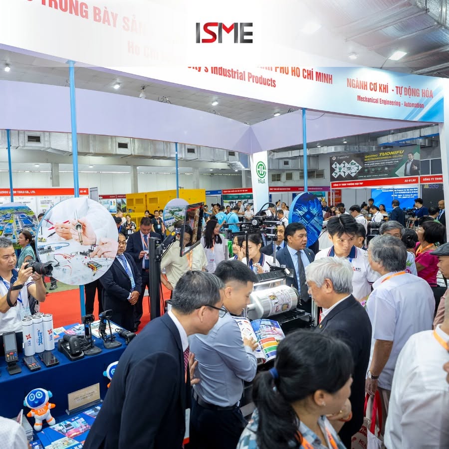 Hoạt động giao thương và kết nối công nghệ diễn ra liên tục tại ISME VIETNAM 2026.