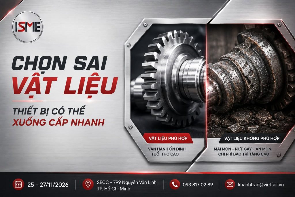 Chọn Sai Vật Liệu – Thiết Bị Có Thể “Xuống Cấp” Nhanh Thế Nào?