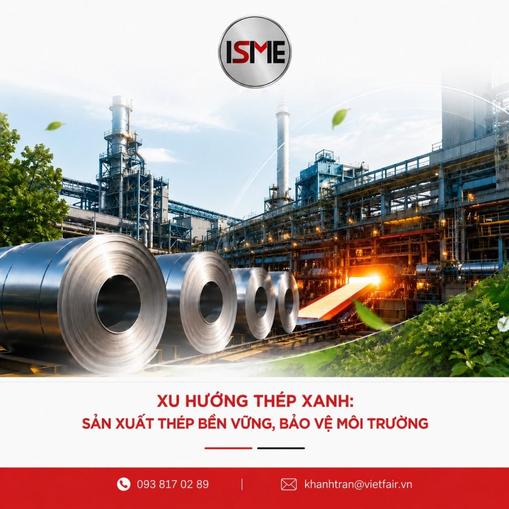 Xu Hướng Thép Xanh: Sản Xuất Thép Bền Vững – Bảo Vệ Môi Trường