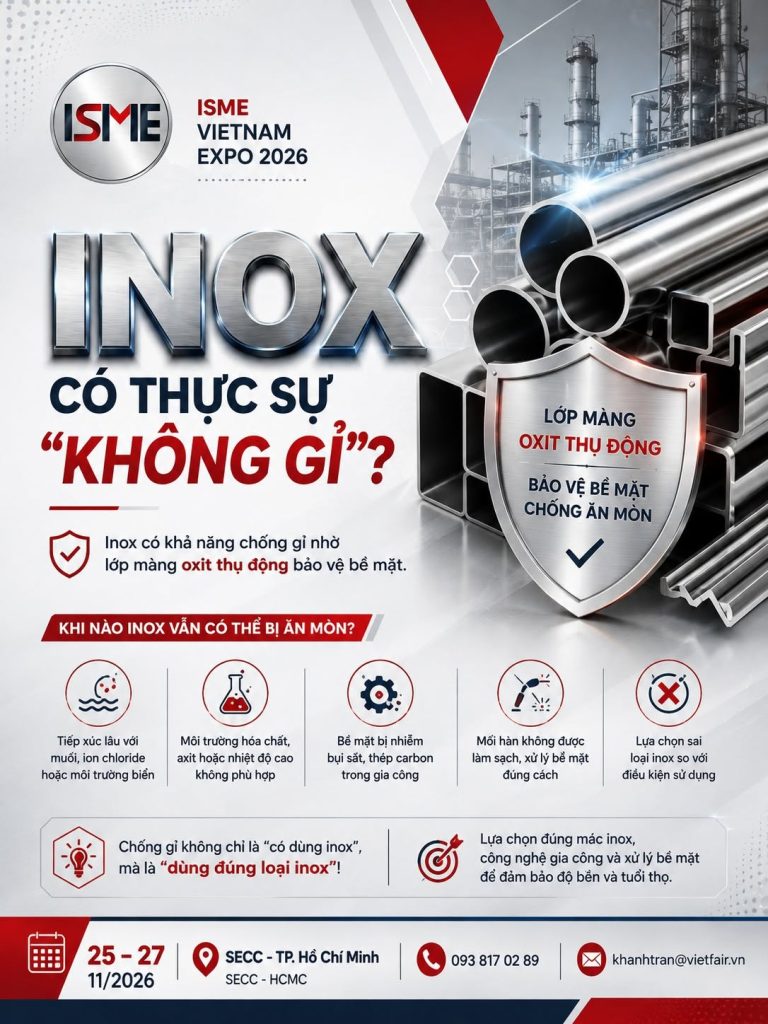 Inox Có Thực Sự “Không Gỉ”?