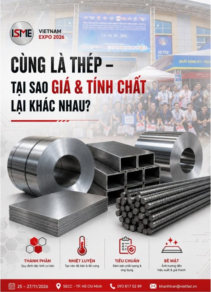 Cùng Là Thép – Tại Sao Giá Và Tính Chất Lại Khác Nhau?