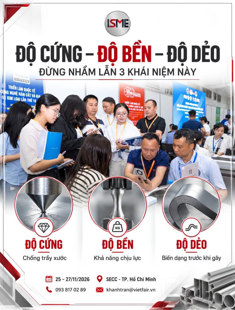 Độ Cứng – Độ Bền – Độ Dẻo: Đừng Nhầm Lẫn 3 Khái Niệm Này!