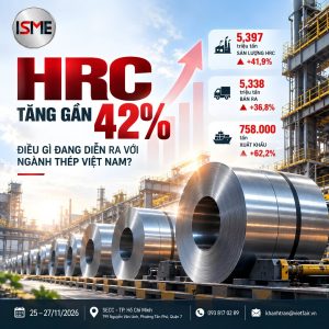 HRC Tăng Gần 42% – Điều Gì Đang Diễn Ra Với Ngành Thép Việt Nam?