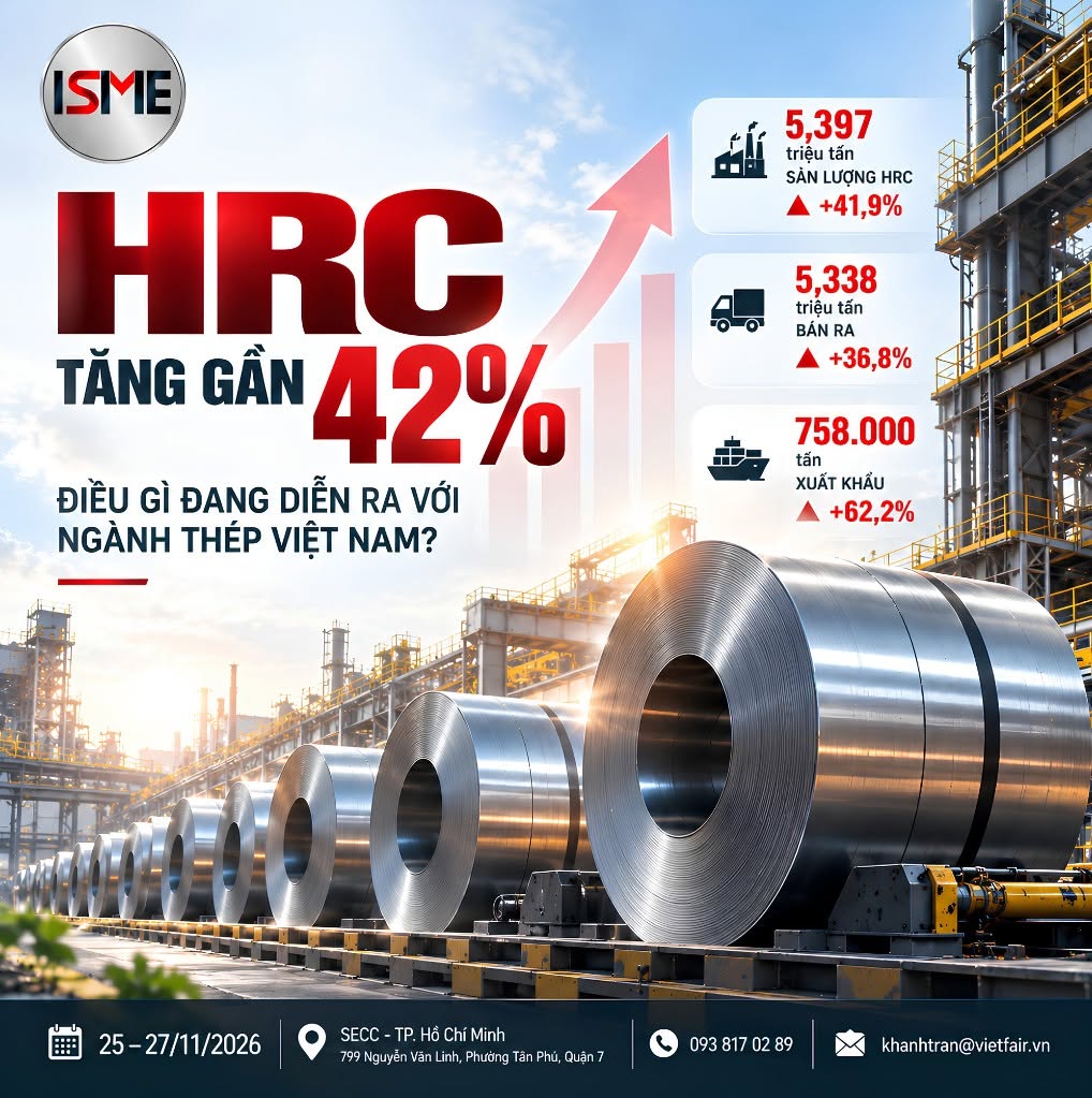 HRC Tăng Gần 42% – Điều Gì Đang Diễn Ra Với Ngành Thép Việt Nam?