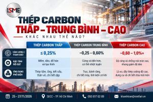 Thép Carbon Thấp – Trung Bình – Cao Khác Nhau Thế Nào?